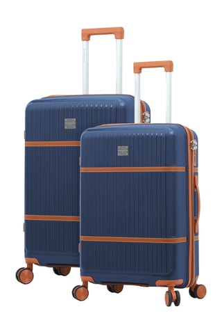 Handbagagetrolley en Weekendtrolley Malesherbes (S/M) - 55/75 cm - Marineblauw
