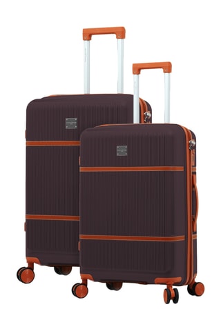 Handbagagetrolley en Weekendtrolley Malesherbes (S/M) - 55/65 cm - Paars