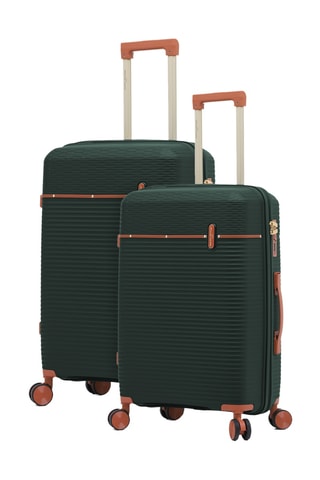 Handbagagetrolley en Weekendtrolley Courcelles (S/M) - 55/65 cm - Donkergroen