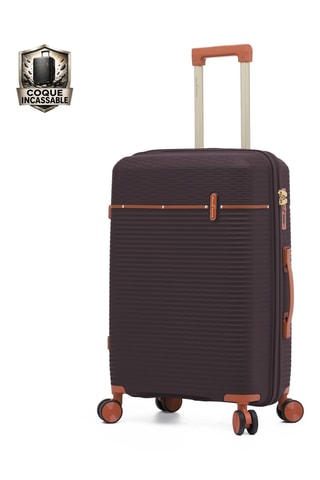 Handbagagetrolley Courcelles (S)  - 55 cm - Paars