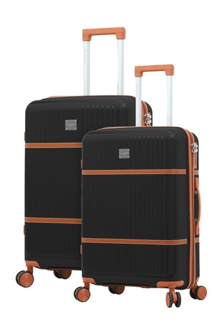 Handbagagetrolley en Grote Trolley Malesherbes (S/L) - 55/75 cm - Zwart