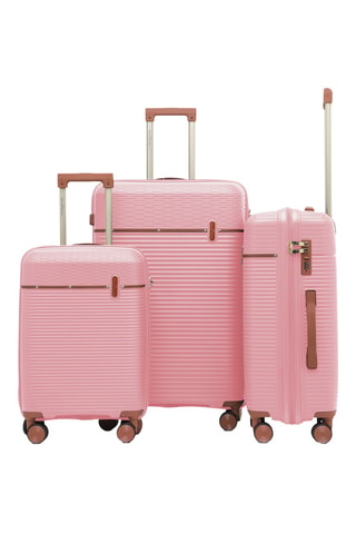 Set van 3 Trolleys Courcelles (S/M/L) - 55 / 65 / 75 cm - Roségoudkleurig