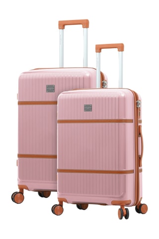 Handbagagetrolley en Grote Trolley Malesherbes (S/L) - 55/75 cm - Roségoudkleurig