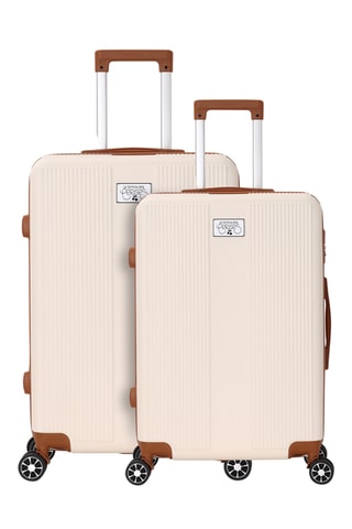 Weekendtrolley en Grote Trolley Palama (M/L) - 65/75 cm - Beige