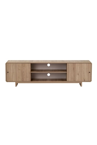 Meuble TV 2 portes - 180 x 52 x 34 cm