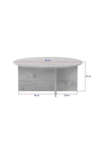 Table basse - 90 x 40 cm