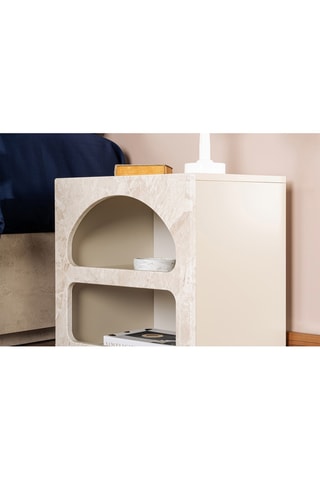 Table de chevet Lorin - 50 x 50 x 40 cm
