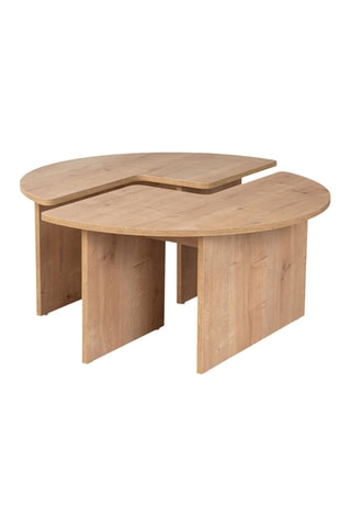 Table basse Moira - Imitation bois