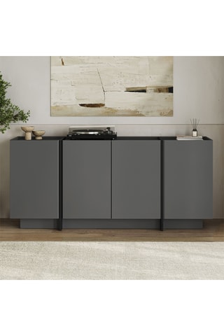 Buffet - 4 portes - 180 x 45 x 80,2 cm