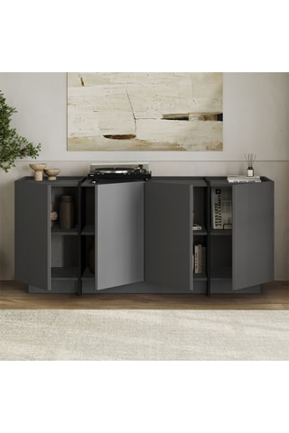Buffet - 4 portes - 180 x 45 x 80,2 cm