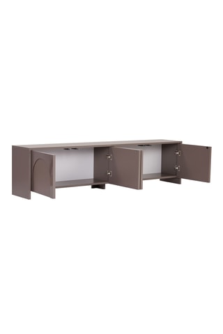 Meuble TV 4 portes Aurelia - 180 x 45 x 32 cm