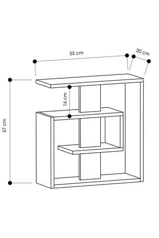 Table d'appoint - 55 x 57 x 20 cm
