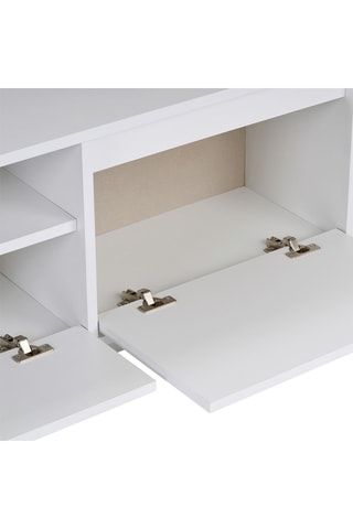 Meuble TV 3 abattants - 160 x 42 x 29,5 cm