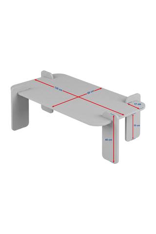 Table basse - 120 x 35 x 60 cm