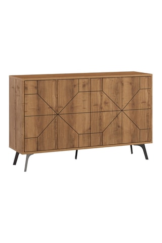 Console 4 portes Imitation bois