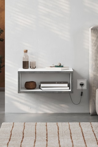 Table de chevet murale Brik - 45 x 18 x 30 cm