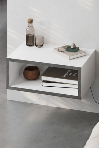 Table de chevet murale Brik - 45 x 18 x 30 cm