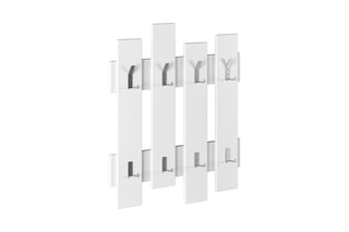 Porte-manteau mural Wave - 64 x 79 x 4 cm