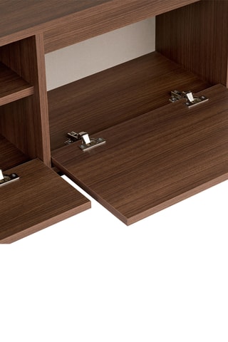 Meuble TV 3 abattants - 160 x 42 x 29,5 cm