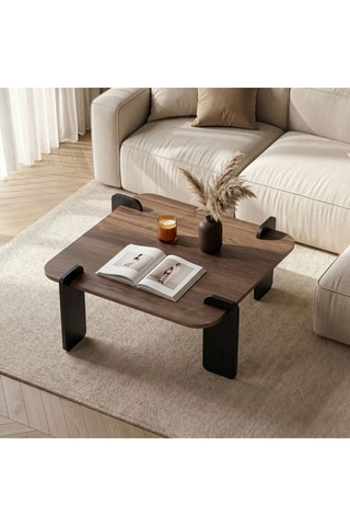 Table basse - 90 x 35 x 90 cm