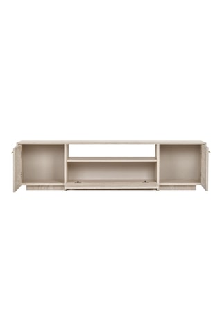 Meuble TV 2 portes - 180 x 46 x 35 cm