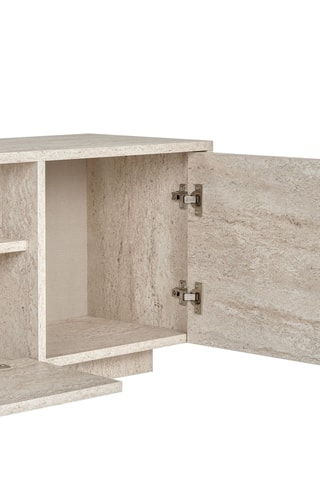 Meuble TV 2 portes - 180 x 46 x 35 cm