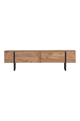 Meuble TV 2 abattants - 180 x 30 x 50,5 cm