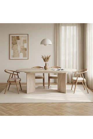 Table à manger extensible - 160/200 x 76 x 89,5 cm