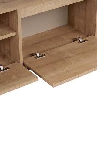Meuble TV 3 abattants Sentinel - 160 x 42 x 37 cm