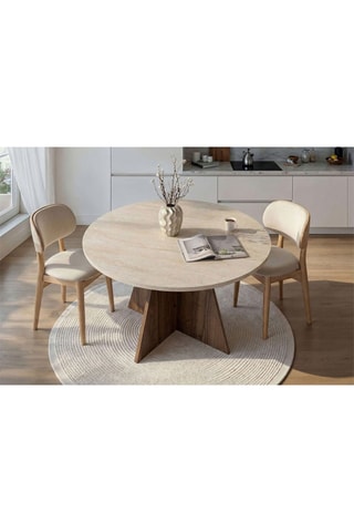 Table à manger - 120 x 75 x 120 cm
