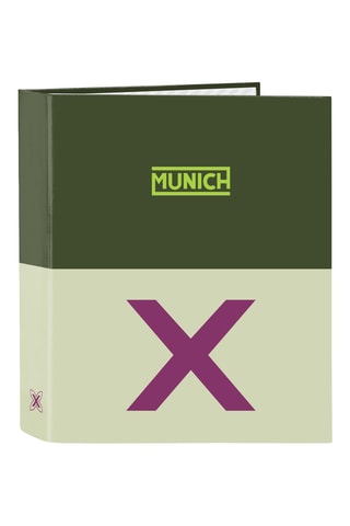 Classeur à anneaux - Vert - 27 x 33 x 6 cm