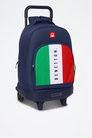 Sac à dos à roulettes - Bleu marine