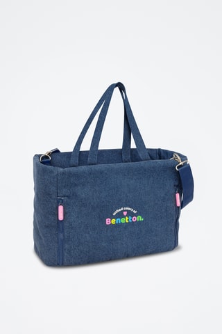 Cabas en jean - Bleu