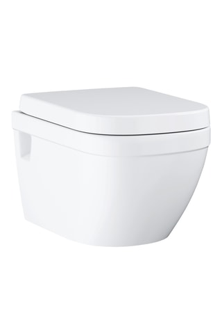 Cuvette de WC  suspendu en porcelaine  sans bride