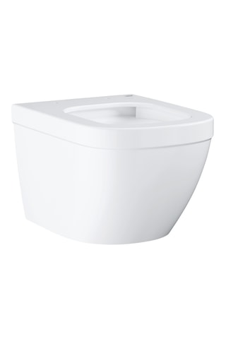 Cuvette de WC  suspendu en porcelaine sans bride