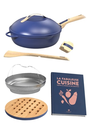 Pack Poele Fabuleuse - 28 cm -  Saphir