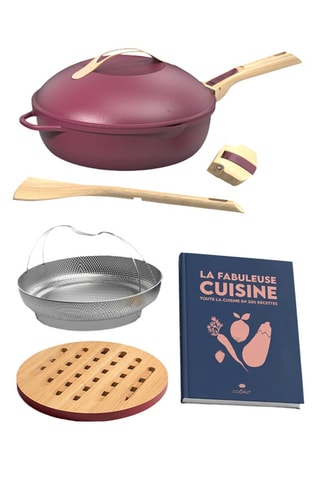 Pack Poele Fabuleuse - 28 cm -  Rubis