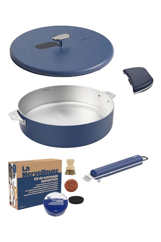 Pack Inox Sauteuse - 28 cm -  Myrtille