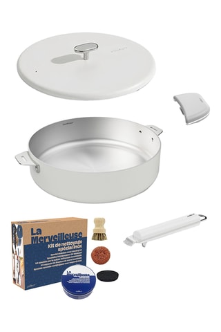Pack Inox Sauteuse - 28 cm -  Polaire