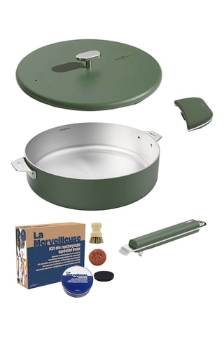 Pack Inox Sauteuse - 28 cm -  Fougere