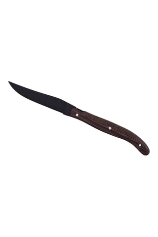 6 couteaux à steak en acier inoxydable - 22 cm