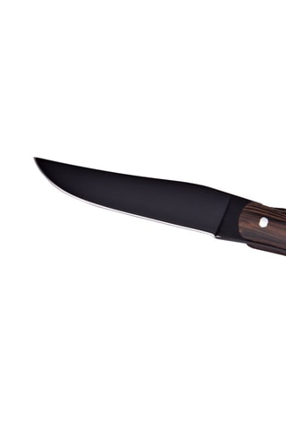 6 couteaux à steak en acier inoxydable - 22 cm
