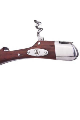 Couteau pliant et sommelier en acier inoxydable 3-en-1 - 11 cm