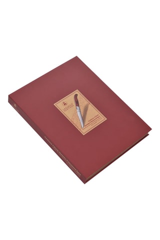 6 couteaux à steak en bois de pakka - 23 cm