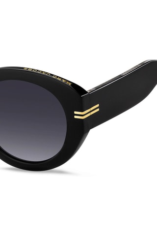 Lunettes de soleil femme - Catégorie 3 - Marc Jacobs - Doré et noir