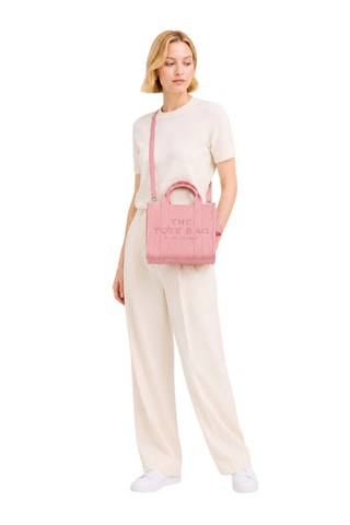 Tote bag en cuir Carryover - Rose