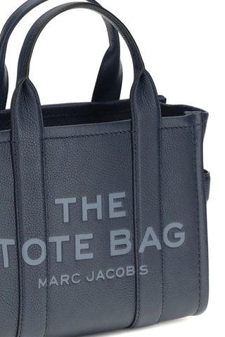 Tote bag en cuir Carryover - Bleu