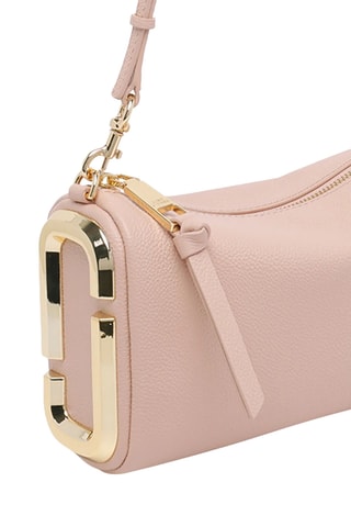 Sac porté épaule en cuir - Rose