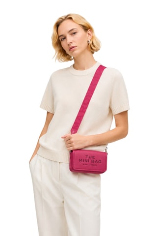 Sac bandoulière en cuir Carryover - Rose