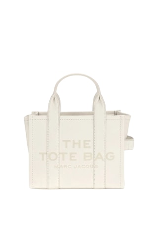 Tote bag en cuir Carryover - Blanc